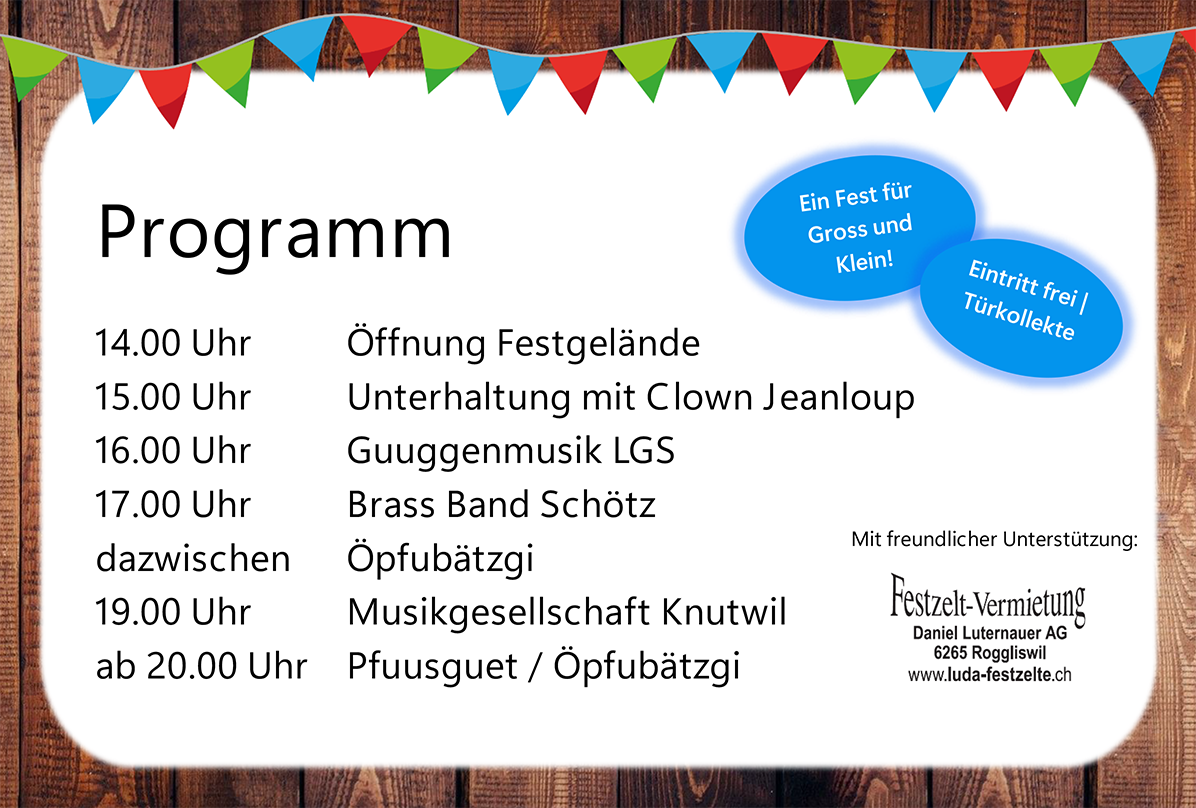 Brass Chöubi Programm