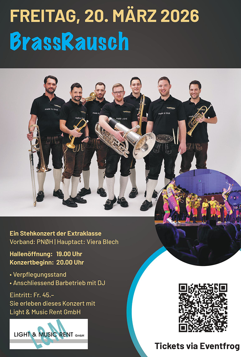 BrassRausch mit PNØH und VIERA BLECH